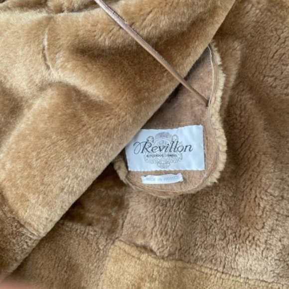 Luxurious full length sheepskin coat, Revillon, made in France - Picture 3 of 6